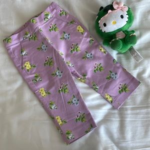 Janie and Jack Floral Pants Size 18-24 mths